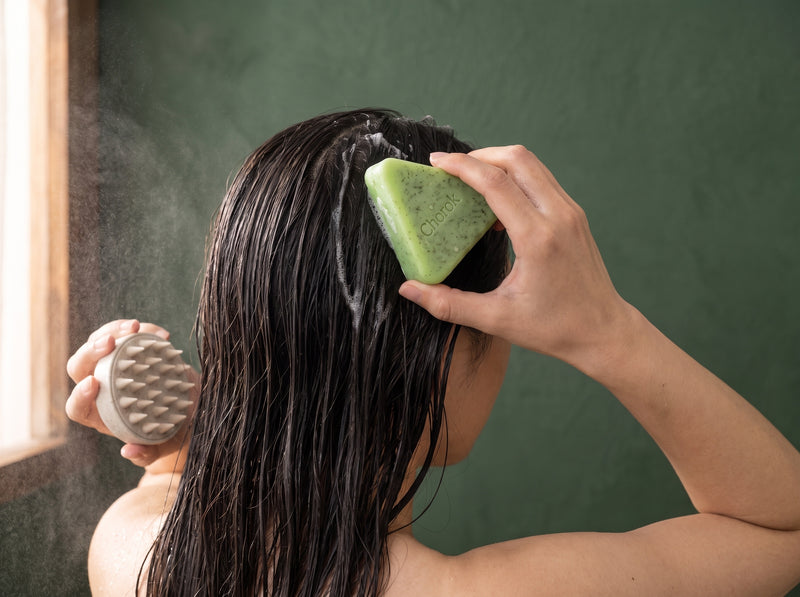 Bar first, brush second