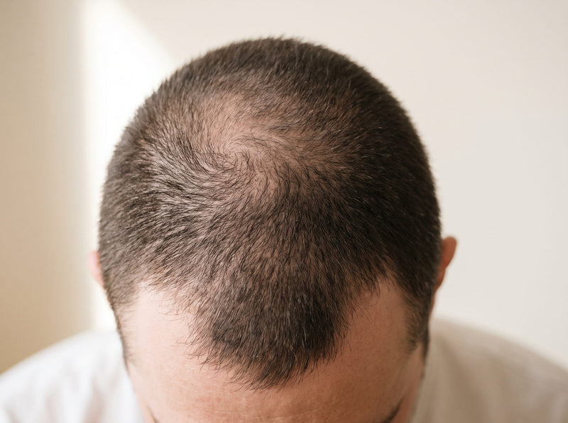 Hairline and crown